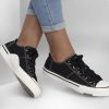 SKECHERS Bobs Arch Fit Utopia - Arching Star Black Lace Up