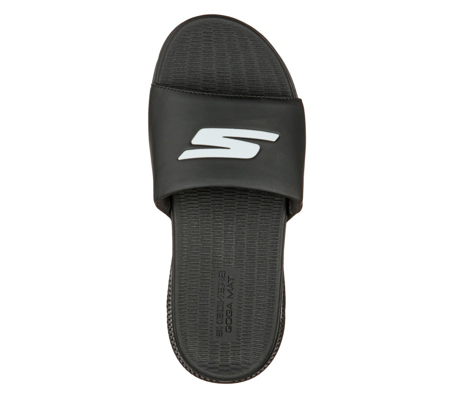 SKECHERS Skechers Go Consistent Sandal Black / White Sandals