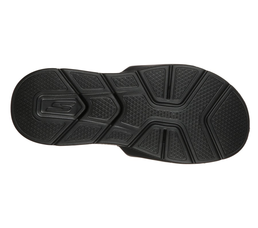 SKECHERS Skechers Go Consistent Sandal Black / White Sandals