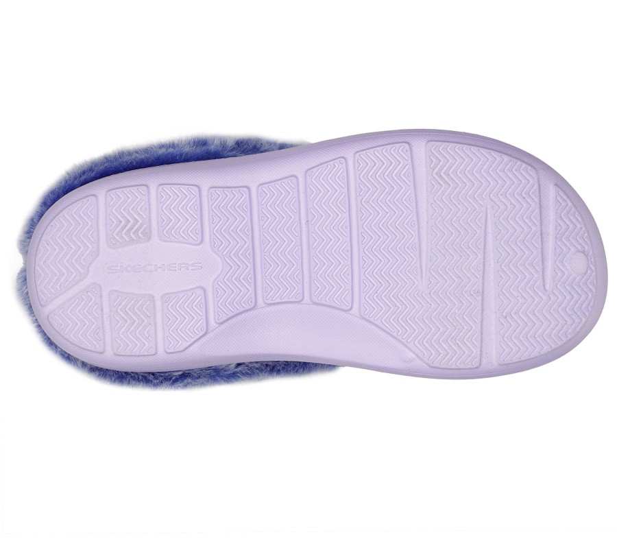 SKECHERS Foamies: Cozy Camper Lavender Slip-Ons