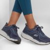 SKECHERS Work: Skechers Max Cushioning Elite Sr - Banham Navy / Gray Work & Safety