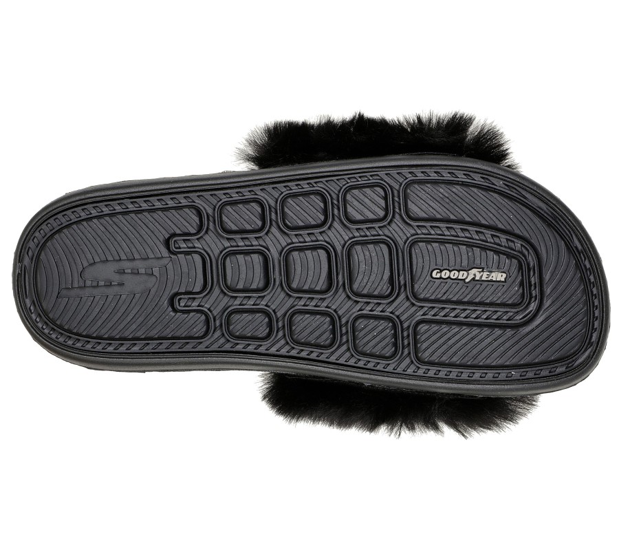 SKECHERS Skechers Hyper Slide - Sweet Kiss Black Sandals