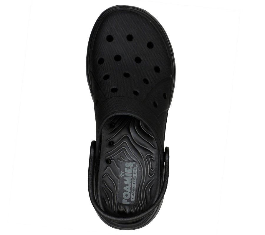 SKECHERS Foamies: Go Walk 5 - Key Choice Black Slip-Ons