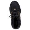 SKECHERS Smart Block - Half Dome Black / Yellow Lace Up Oxfords