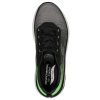 SKECHERS Max Cushioning Arch Fit - Come Back Black / Green Athletic Sneakers