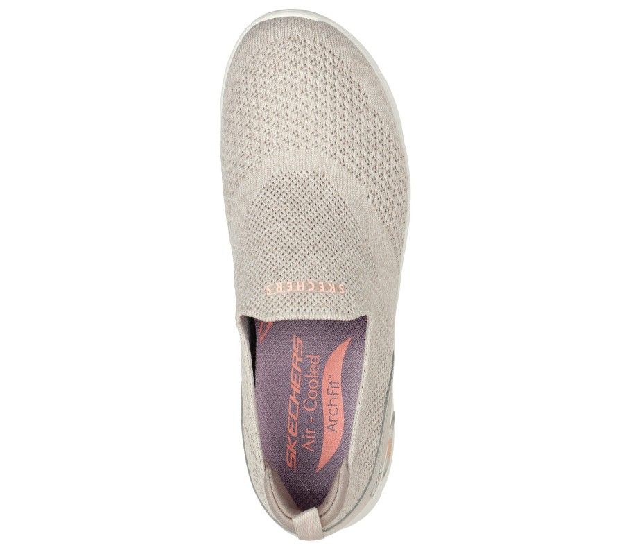 SKECHERS Skechers Arch Fit Refine - Don'T Go Taupe Slip-Ons