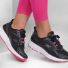 SKECHERS Skechers Go Run Consistent Black / Pink Lace Up