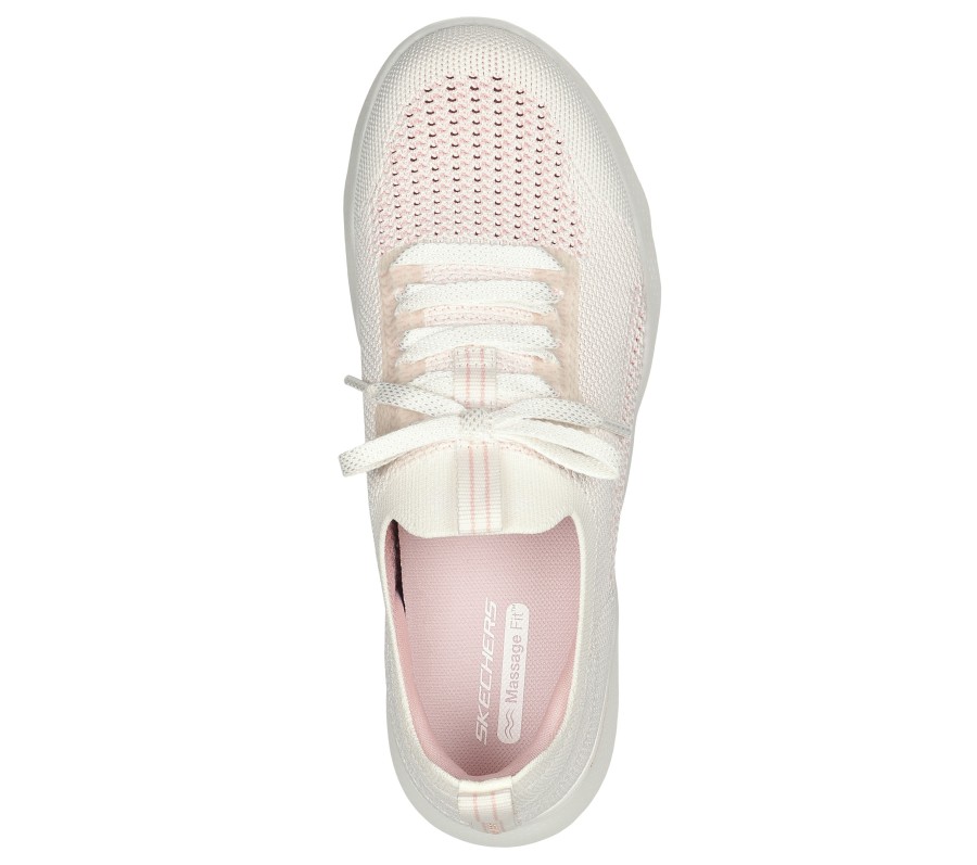 SKECHERS Massage Fit Lite - Entice Off White Slip-Ons