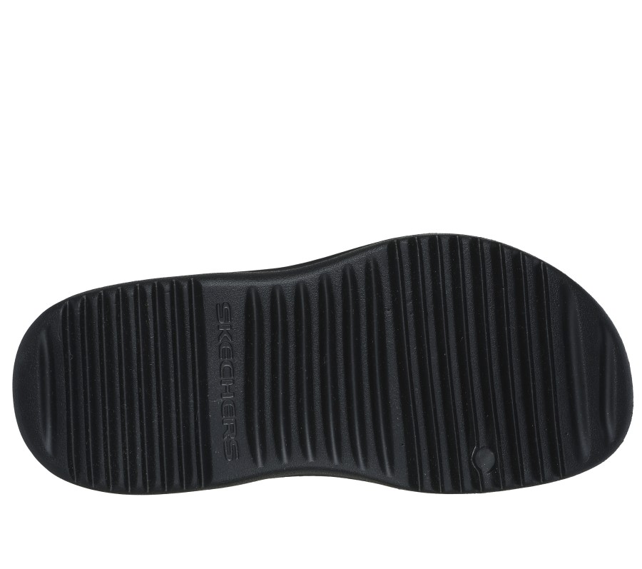 SKECHERS Foamies: Outstanding Black Sandals