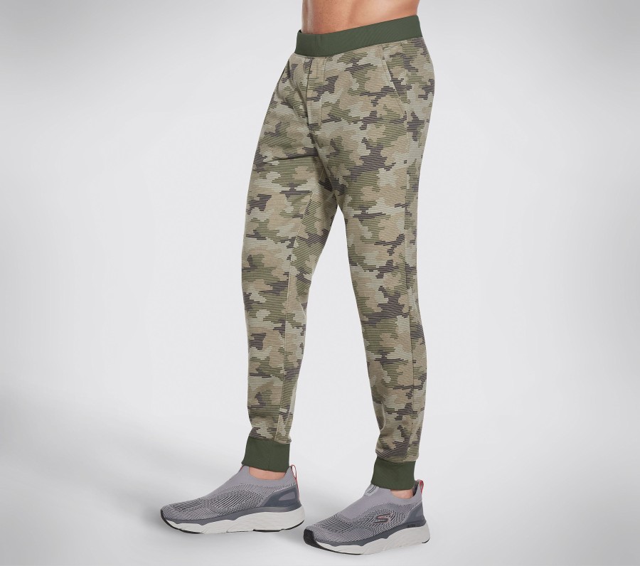 SKECHERS Skechers Apparel Boundless Camo Jogger Pant Camouflage Bottoms