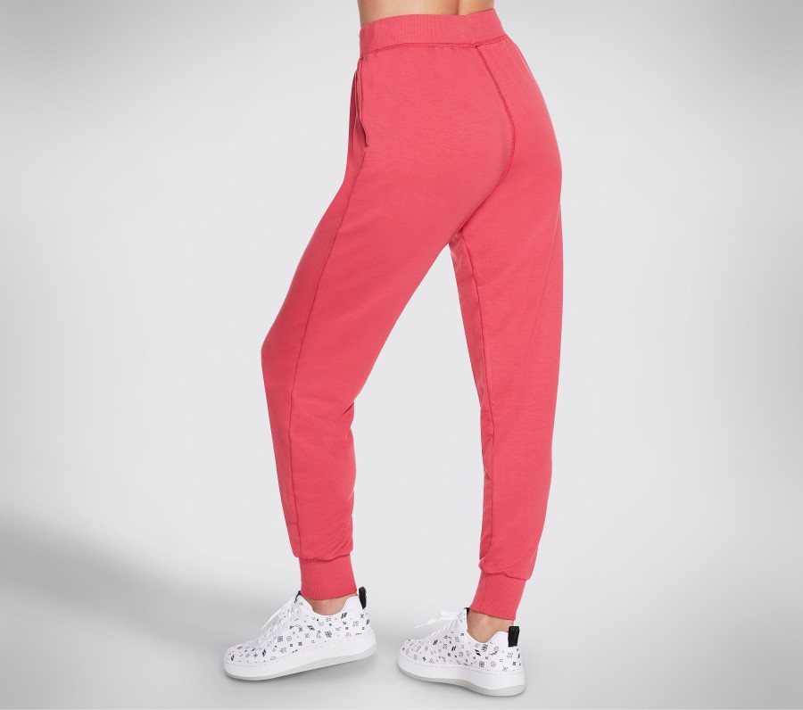 SKECHERS Skechluxe Restful Jogger Pant Red / Pink Bottoms