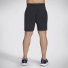 SKECHERS Skechers Apparel Movement 7 Inch Short Ii Black Bottoms