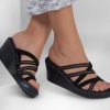 SKECHERS Rumble On - Classy Way Black Sandals