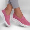 SKECHERS Go Walk Flex - Vivid Energy Pink Slip-Ons