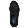 SKECHERS Relaxed Fit: Cohagen - Knit Walk Black Slip-Ons