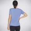 SKECHERS Shine Tee Periwinkle Tops