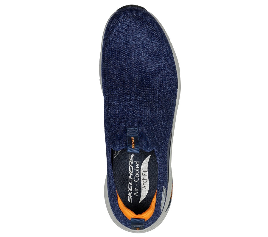 SKECHERS Arch Fit - Ascension Navy Slip-Ons