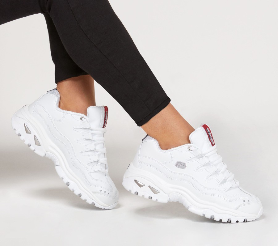 SKECHERS Energy White Lace Up