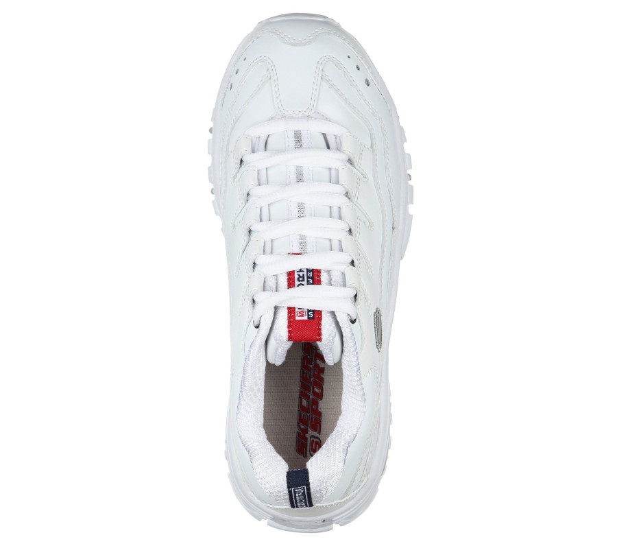 SKECHERS Energy White Lace Up