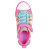 SKECHERS Twinkle Toes: Twinkle Sparks Ice - Unicorn Burst Hot Pink / Multi Light-Up