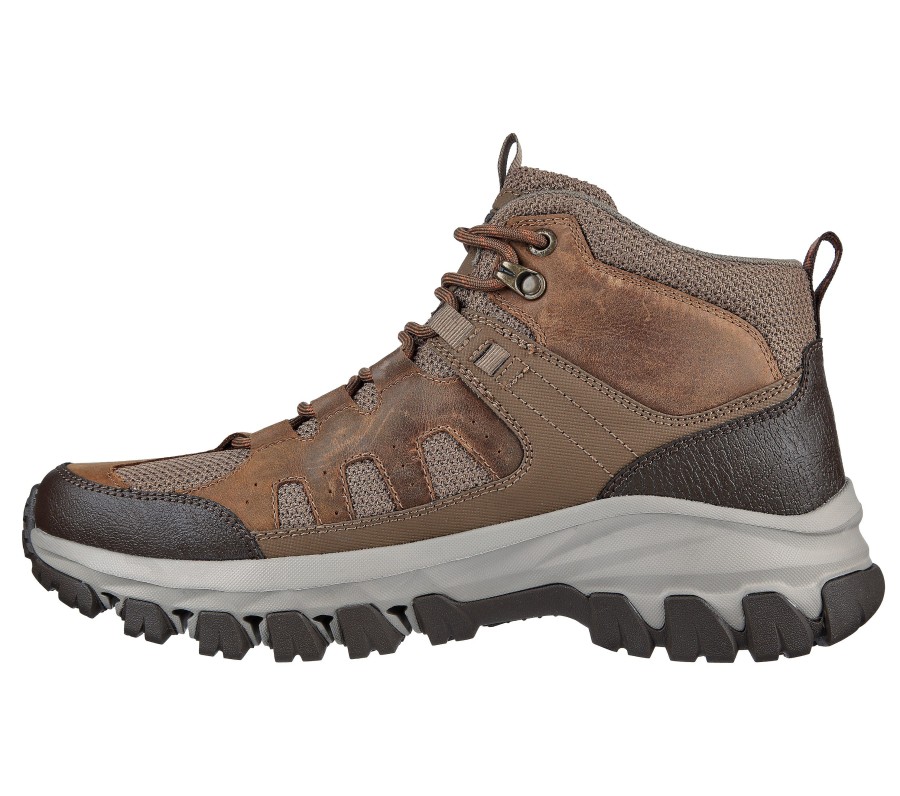 SKECHERS Relaxed Fit: Edgmont - Voxter Desert Brown Lace Up Oxfords