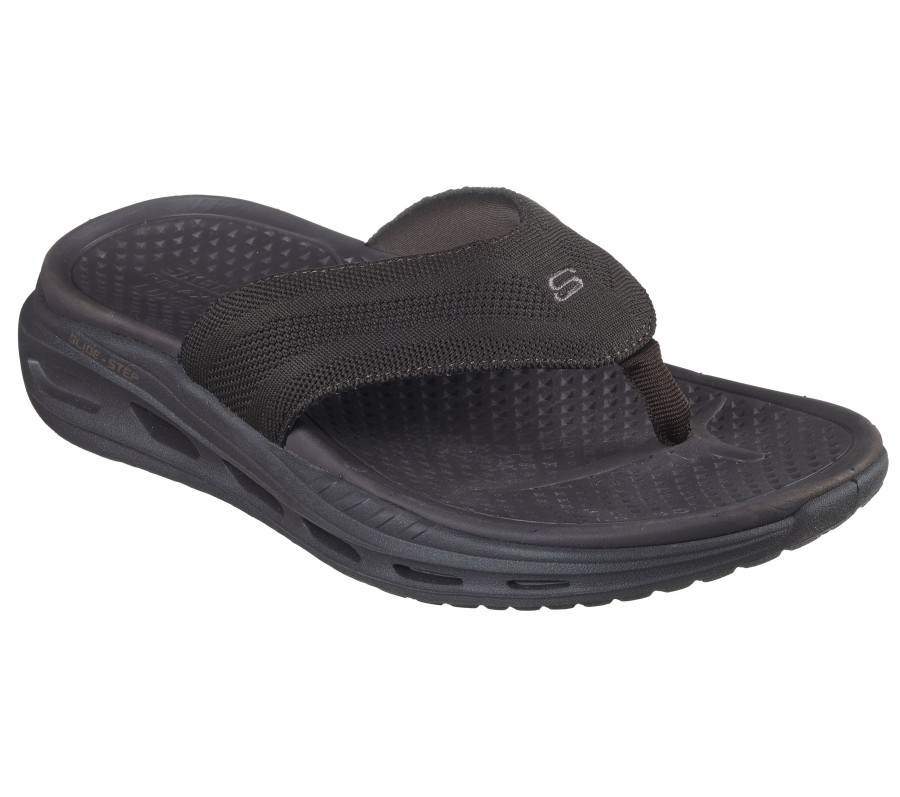 SKECHERS Relaxed Fit: Orvan Sd - Dorsin Chocolate Sandals