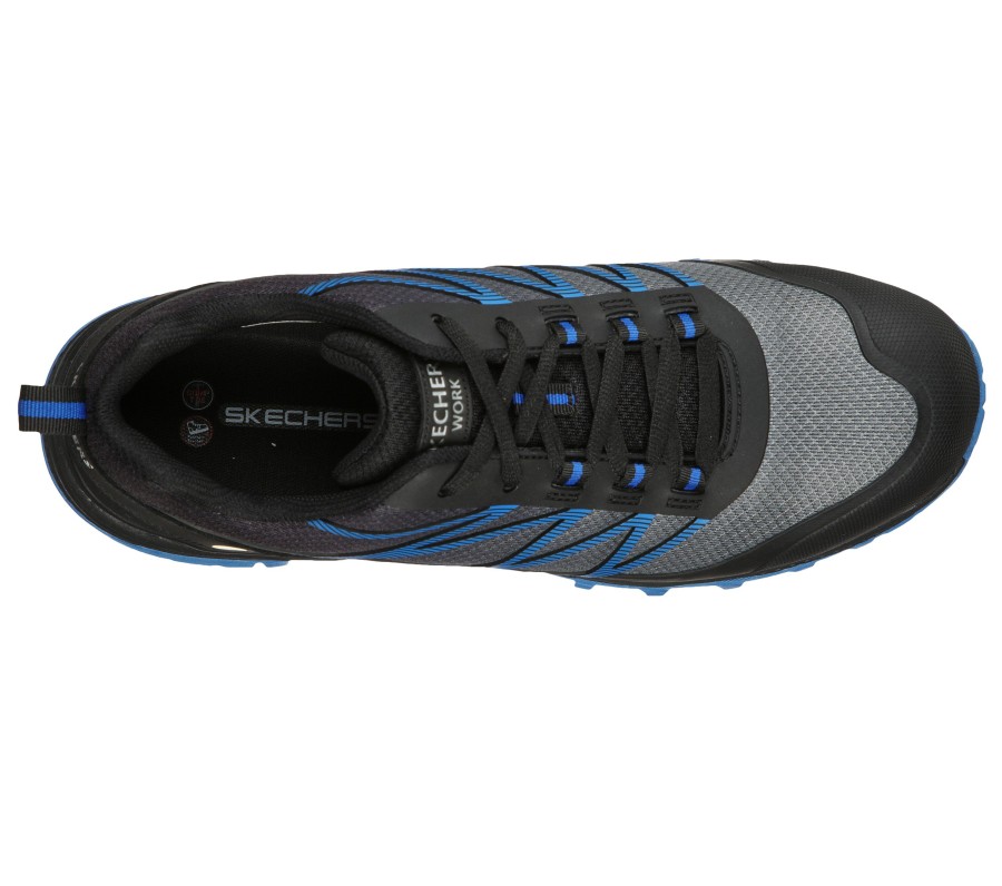 SKECHERS Work: Puxal Esd Comp Toe Black / Blue Work & Safety