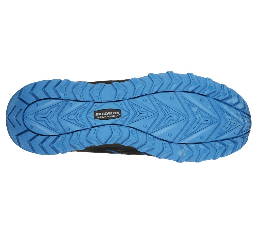 SKECHERS Work: Puxal Esd Comp Toe Black / Blue Work & Safety