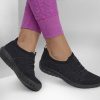 SKECHERS Arch Fit Flex - Sunrise Story Black Slip-Ons