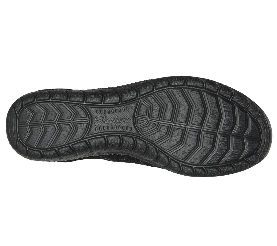 SKECHERS Arch Fit Flex - Sunrise Story Black Slip-Ons