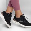 SKECHERS Skech-Air Dynamight - Wild Lead Black / White Lace Up