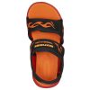 SKECHERS S-Lights: Thermo-Flash - Heat Tide Black / Red Sandals