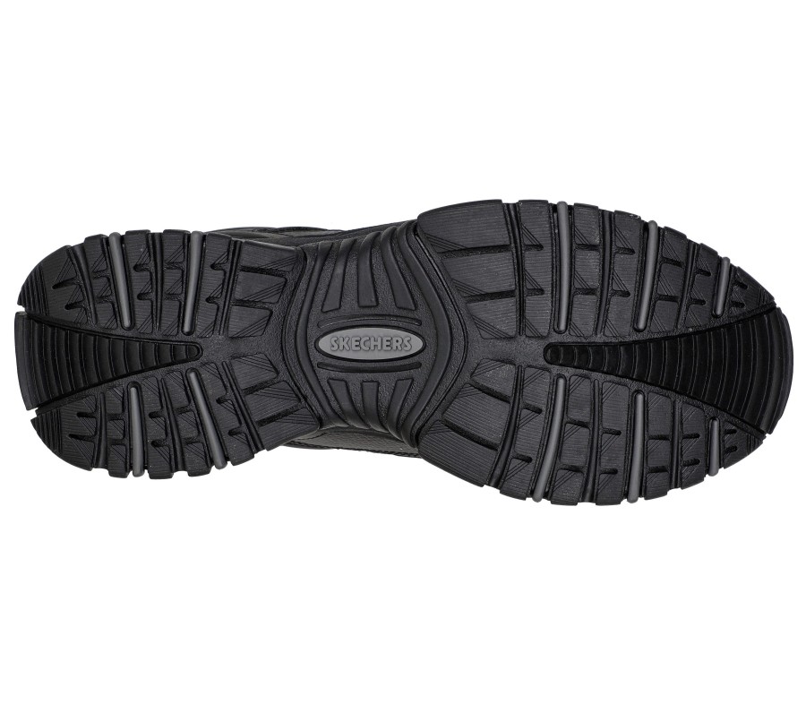 SKECHERS Energy - After Burn Black Athletic Sneakers