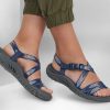 SKECHERS Reggae - Beach Beauty Navy Sandals