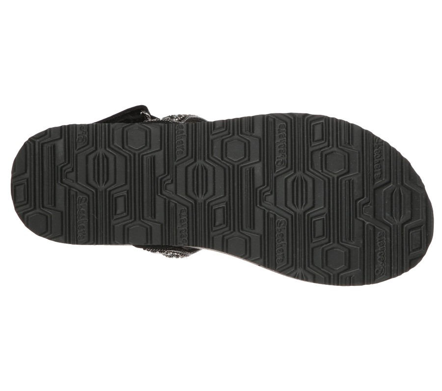 SKECHERS Skechers Arch Fit Meditation Black Sandals