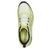 SKECHERS Tres-Air Uno - Contempor-Airy White / Lime Athletic Sneakers