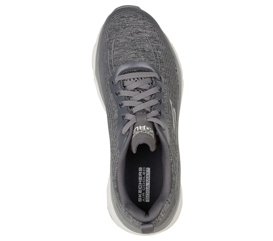 SKECHERS Skechers Max Cushioning Elite - Drive Intensity Gray Lace Up