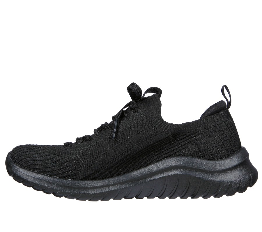 SKECHERS Ultra Flex 2.0 - Classic Black Slip-Ons