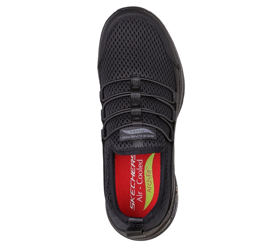 SKECHERS Work: Arch Fit Sr - Jitsy Black Work & Safety