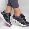 SKECHERS Skechers Go Run Consistent - Anahita Black / Purple Lace Up