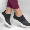 SKECHERS Go Walk Flex - Vasanti Black / White Slip-Ons