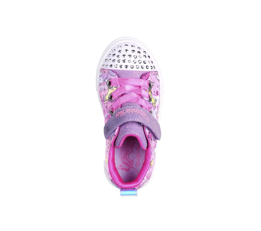 SKECHERS Twinkle Sparks - Unicorn Dreaming Pink / Multi Light-Up