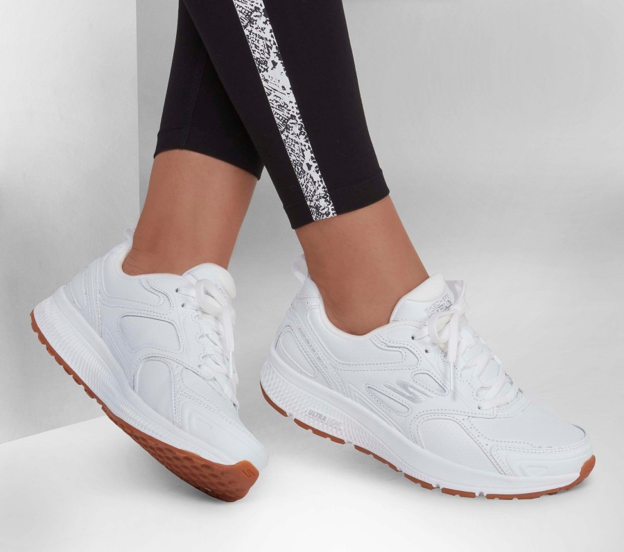 SKECHERS Skechers Go Run Consistent - Broad Spectrum White Lace Up