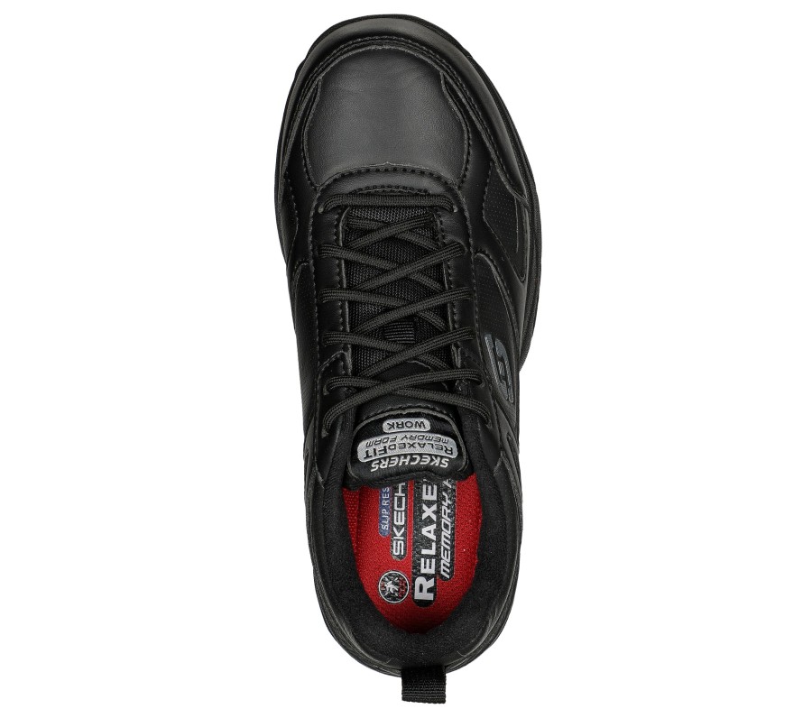 SKECHERS Work Relaxed Fit: Dighton Sr Black Work & Safety