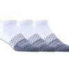 SKECHERS 3 Pack Diamond Arch Socks White / Black Accessories