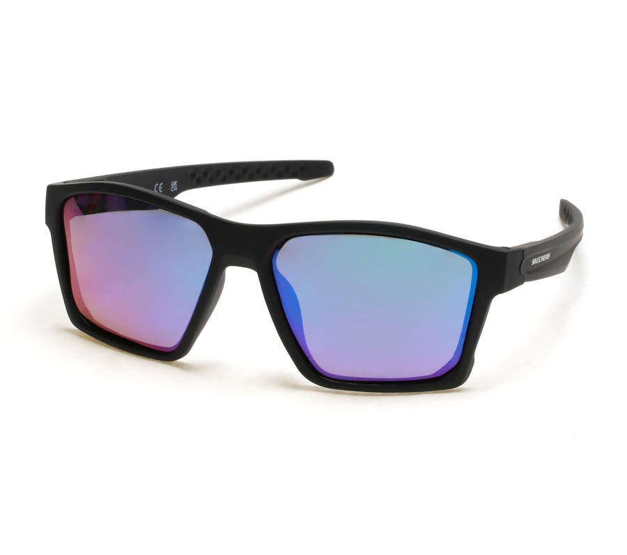 SKECHERS Rectangle Sunglasses Black Accessories