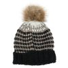 SKECHERS Metallic Yarn Beanie Hat Black Accessories