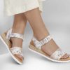 SKECHERS Bobs Desert Kiss - Sweet Hibiscus White / Multi Sandals