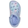 SKECHERS Foamies: Sweetheart - Super Snuggly Blue / Multi Slip-Ons