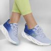 SKECHERS Go Run Swirl Tech Speed - Headway Blue / Light Blue Lace Up